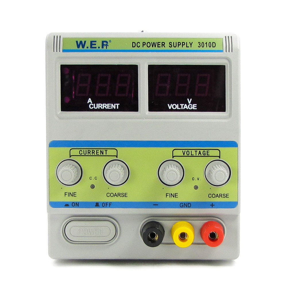 Блок питания WEP PS-3010D 30V, 10A, цифровая индикация