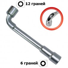 Фото - Ключ торцевий з отвором L-подібний 15мм INTERTOOL HT-1615