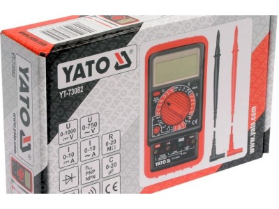 Недорогой мультиметр с автовыбором диапазона измерений YATO YT-73084. Сравнение с конкурентом Uni-t UT61C