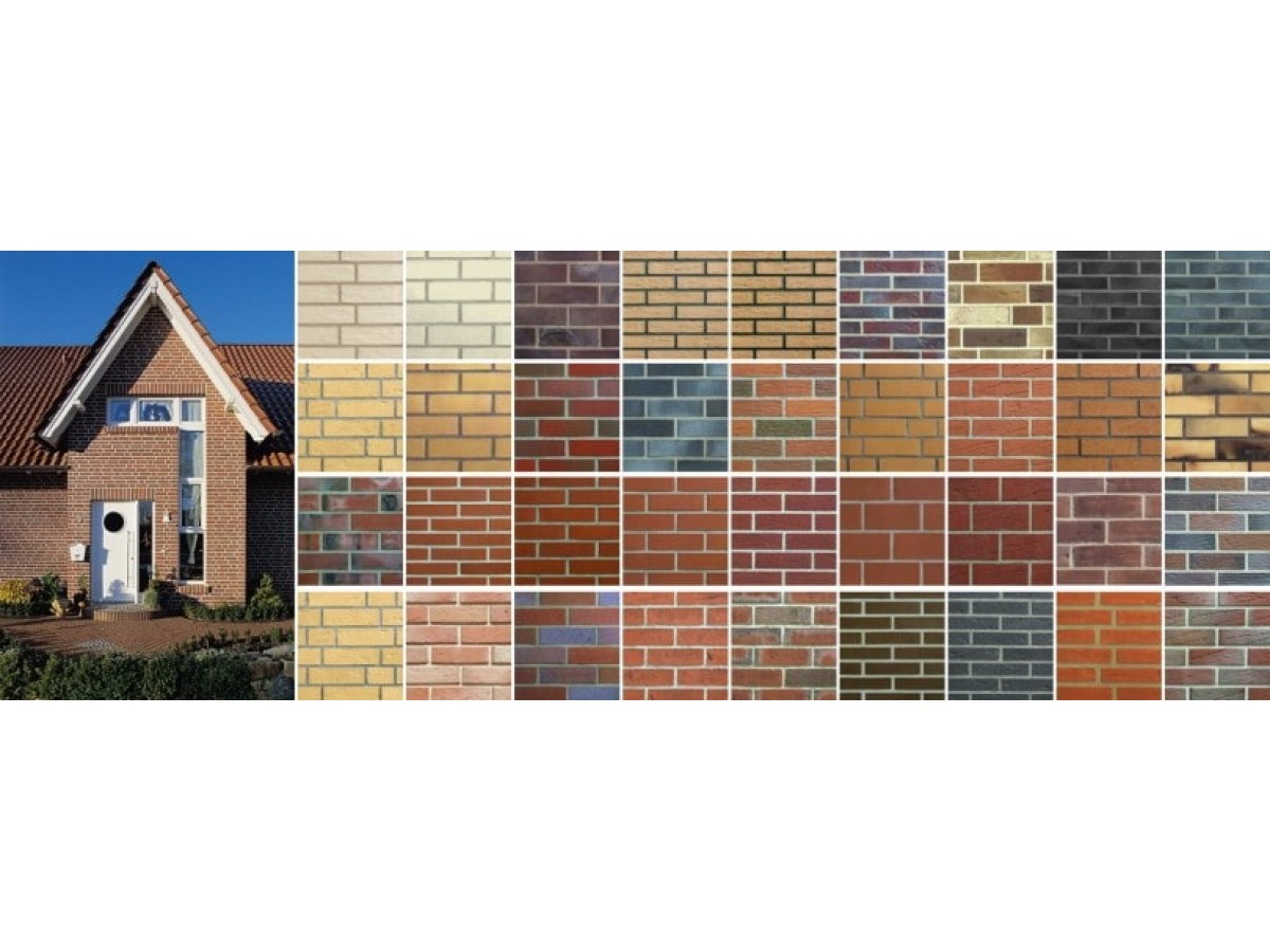 Товщина тришарової стіни з клінкерним фасадом 4 приклади перерізів стін