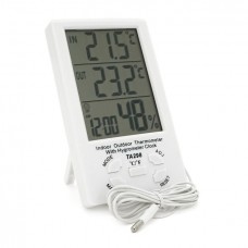 Фото - Цифровой термометр гигрометр Thermometer TA298 Белый