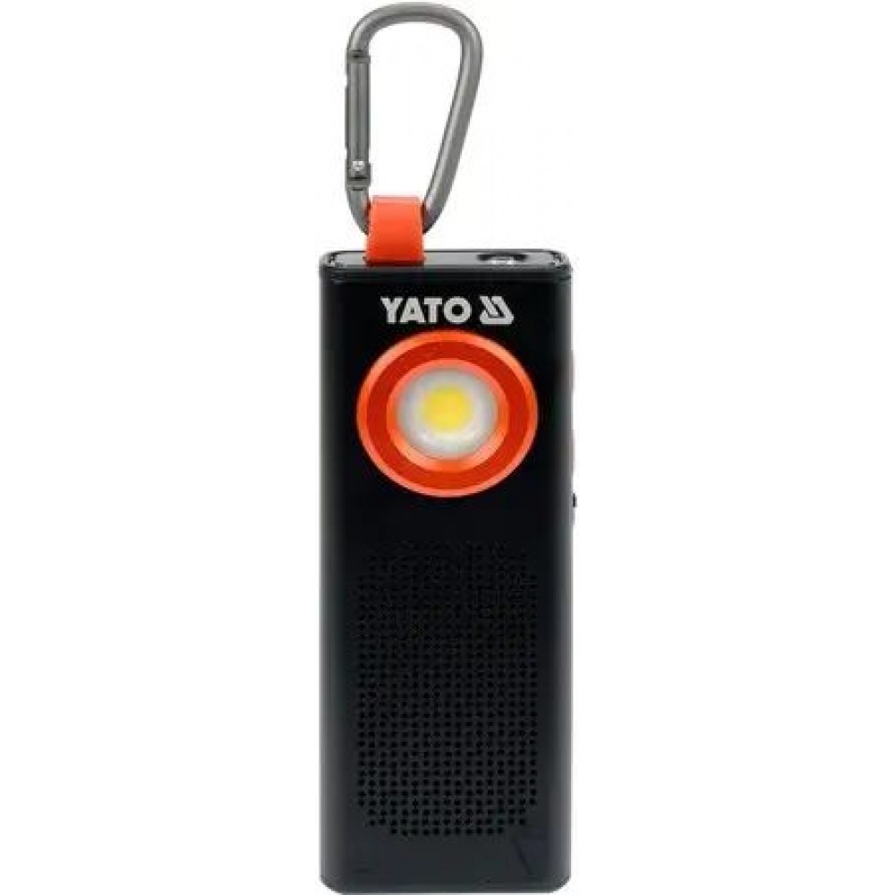 Аккумуляторный светодиодный фонарь 500 лм 3в1 YATO YT-08557