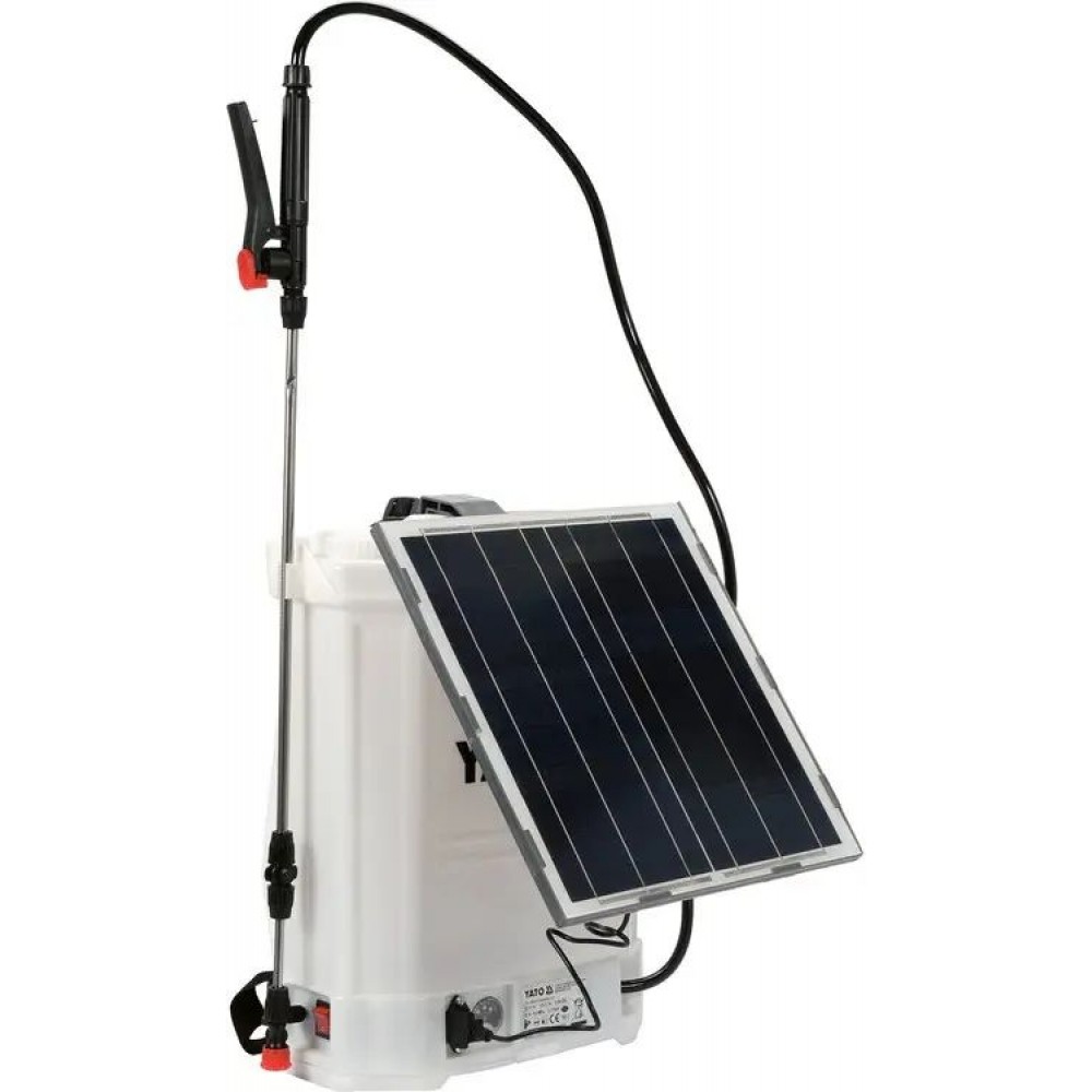 Акумуляторний обприскувач з сонячною батареєю YATO YT-86220