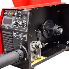 Фото - Напівавтомат зварювальний інверторного типу комбінований 7,1 кВт, 30-250 А., дріт 0,6-1,2 мм., електрод 1,6-5,0 мм INTERTOOL DT-4325