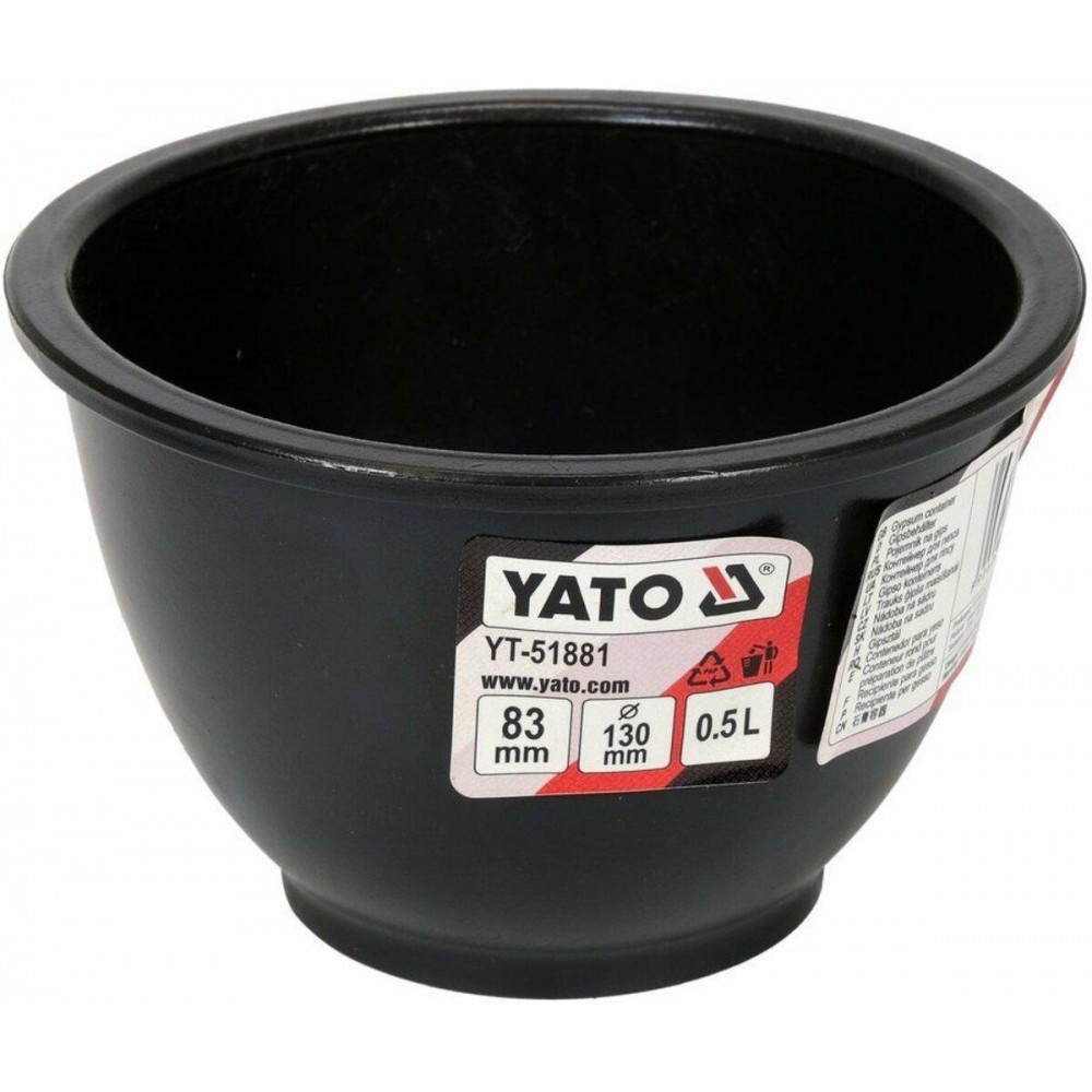 Глечик гумовий для гіпсу і будівельних розчинів Yato YT-51881