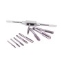 набор плашек M3-M12 и метчиков M3-M12, 20 ед. INTERTOOL SD-8020
