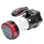 Фонарь аккумуляторный 1LED 1W + 12 LED INTERTOOL LB-0111