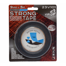 Фото - Стрічка автомобільна 2-стороння VIROK Strong Tape; 9 мм х 5 м (23V101)