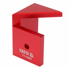 Фото - Шаблон разметочный YATO угловой со шкалой 60х45х45 мм YT-44087