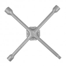 Ключ баллонный крестовый усиленный, 14"x 355 м, D=16 мм, 17, 19, 1/2", 21 мм INTERTOOL HT-1604