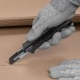 Фото №10 - Нож сегментный 18 мм, алюминиевая рукоятка, металлическая направляющая, STORM INTERTOOL HT-0534
