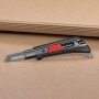 Фото №10 - Нож сегментный для линолеума 18 мм, металлическая направляющая, STORM INTERTOOL HT-0538