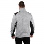 Фото №8 - Куртка вязаная SOFTSHELL серого цвета с черными вставками, ткань - 100% полиэстер 270 G, с карманом на груди и двумя боковыми, размер XL INTERTOOL SP-3114