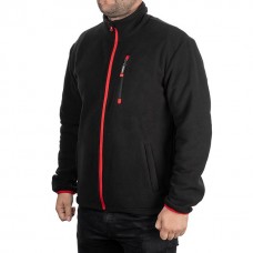Фото - Куртка флісова, тканина - поліестр, щільність 280 G, з кишенею на грудях і двома бічними, розмір M INTERTOOL SP-3102