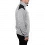 Фото №7 - Куртка вязаная SOFTSHELL серого цвета с черными вставками, ткань - 100% полиэстер 270 G, с карманом на груди и двумя боковыми, размер XL INTERTOOL SP-3114