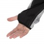 Фото №6 - Куртка вязаная SOFTSHELL серого цвета с черными вставками, ткань - 100% полиэстер 270 G, с карманом на груди и двумя боковыми, размер XL INTERTOOL SP-3114
