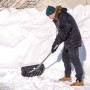 Фото №6 - Лопата для уборки снега 620*280мм с рукояткой 970 мм INTERTOOL FT-2090