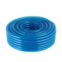 Фото №1 - Шланг для води тришаровий, синій, 3/4", 50 м, армований, PVC INTERTOOL GE-4076
