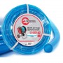 Фото №1 - Шланг для води тришаровий, синій, 3/4", 10 м, армований, PVC INTERTOOL GE-4071