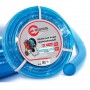 Фото №1 - Шланг для води тришаровий, синій, 3/4", 30 м, армований, PVC INTERTOOL GE-4075