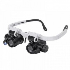 Фото - Лупа-окуляри бінокулярна NO.9892H-3 з LED підсвічуванням, 6X 8X 10X 15X 20X 25X