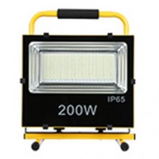 Фото - Прожектор акумуляторний світлодіодний (SMD), переносний, 200W, 7.4V, 8000mAh, IP65