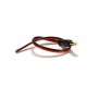 Фото №2 - Штекер питания DC, 5,5\2,1мм, с кабелем 0,3м (красно-черный), Tcom