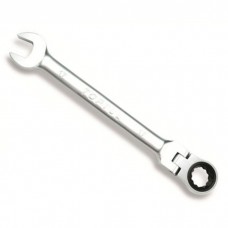 Фото - Ключ рожково-накидной трещоточный с шарниром TOPTUL 8мм AOAH0808