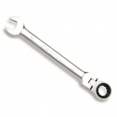 Фото - Ключ рожково-накидной трещоточный с шарниром TOPTUL 10мм AOAH1010