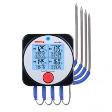 Термометр харчовий електронний 4-канальний Bluetooth -40-300 °C WINTACT WT308B