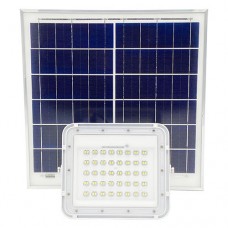 Акумуляторний прожектор світлодіодний 200W (LiFePO4, 30000 mAh) із сонячною панеллю (6V 40W) PROTESTER SLFL2001