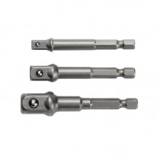 Фото - Набір тримачів торцевих голівок для шуруповерта HOEGERT 1/4". 3/8". 1/2" (HT1S445)