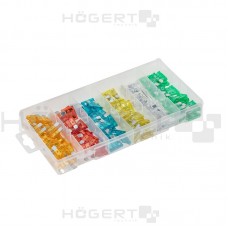 Фото - Набір автомобільних запобіжників, 120 шт. HOEGERT 120 (HT8G500)