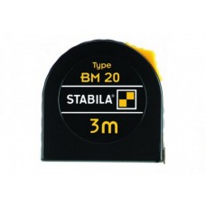 Фото - Рулетка Stabila Type BM20: L = 3 м x 13 мм, пластиковый корпус с металлической лентой