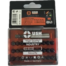 Фото - Насадки викруткові Industry USH: 1/4" з магнітним тримачем, Torx, HEX, Spaner, Try-wing. Torq (U0006908)