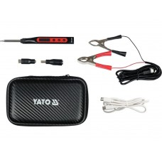 Фото - Портативний цифровий паяльник 65Вт USB YATO YT-82490