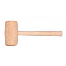 Молоток - киянка дерев'яний VOREL з круглим обухом, V-33532