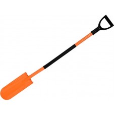Лопата штыковая FLO дренажная с металлическим черенком и DY ручкой 14,5 х 35 см, V-35811