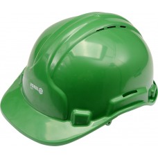 Каска для захисту голови VOREL зелена, V-74195