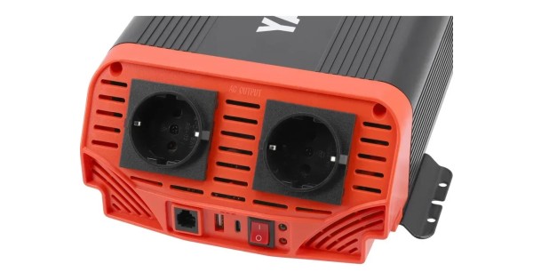 Преобразователь напряжения 12/230В 1000Вт PURE SINUS YATO YT-81483