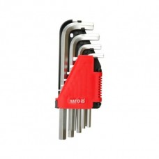 Ключи 6-гранные Г-образные М 2-12 мм, YATO YT-0508