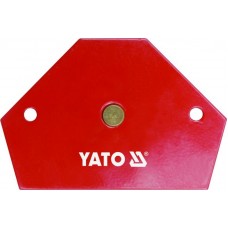 Фото - Струбцина магнитная для сварки 11,5 кг. 64 х 95 х 14 мм, YATO YT-0866