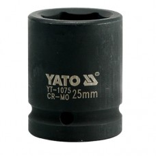 Фото - Головка торцева 6-гранна ударна 3/4', М = 25 мм, L = 50 мм, YATO YT-1075