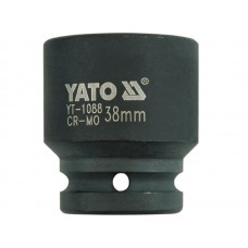 Фото - Головка торцевая ударная 6-гранная 3/4', М = 38 мм, L = 57 мм, YATO YT-1088