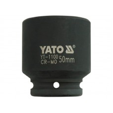 Головка торцевая ударная 6-гранная 3/4', М = 50 мм, L = 72 мм, YATO YT-1100