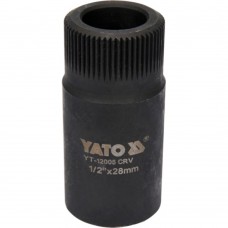 Сервисный ключ для форкамер 'MERSEDES' 1/4', d - 28 мм, l = 58 мм, YATO YT-12005