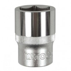 Головка торцевая 6-гранная 1/2', М = 24 мм, L = 38 мм, YATO YT-1217