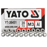 Заклепки алюминиевые YATO YT-36451