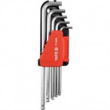 Ключи 6-гранные Г-образные дюймовые YATO YT-5837