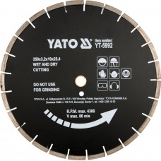 Диск алмазный сегмент YATO YT-5992